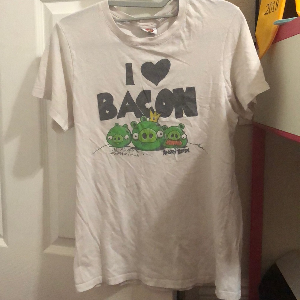 Angry Birds “I love Bacon” T-Shirt